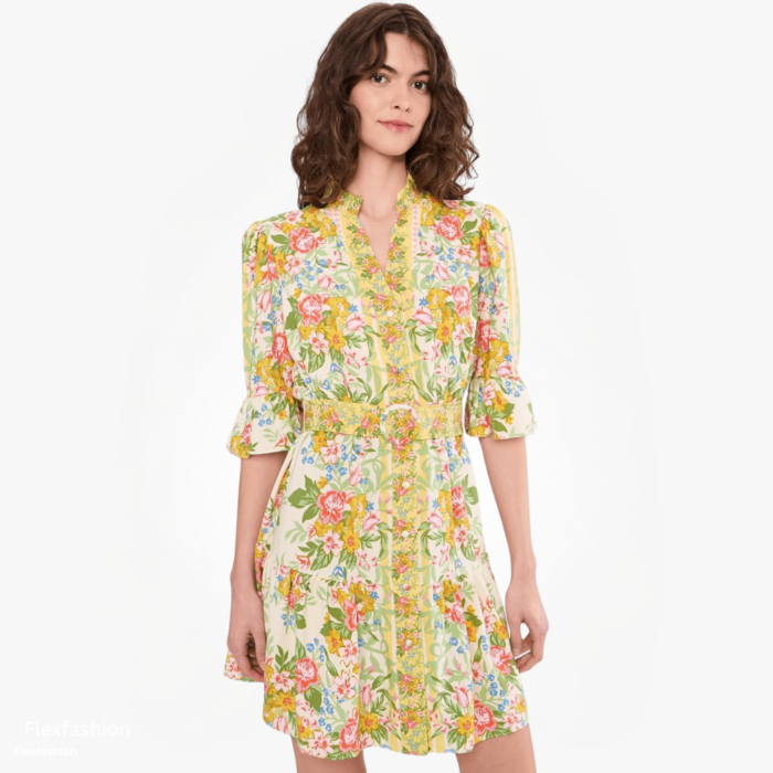 Women's Rayon Printed Short Dress