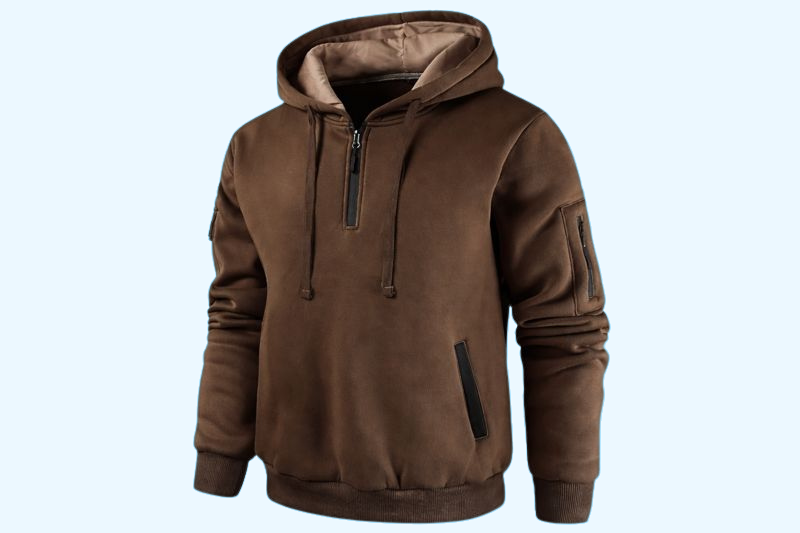 Long Sleeve Quarter Zip Hoody