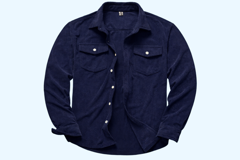 MAGNIVIT Men’s Ultimate Overshirt with Pockets – 5 Stylish Corduroy Shackets