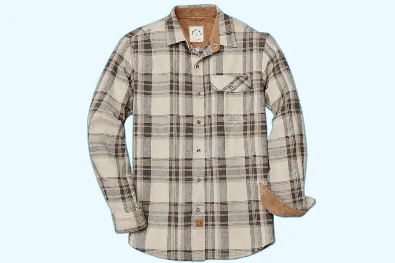 Soft Brushed Flannel Shirt