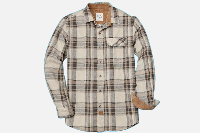 Soft Brushed Flannel Shirt