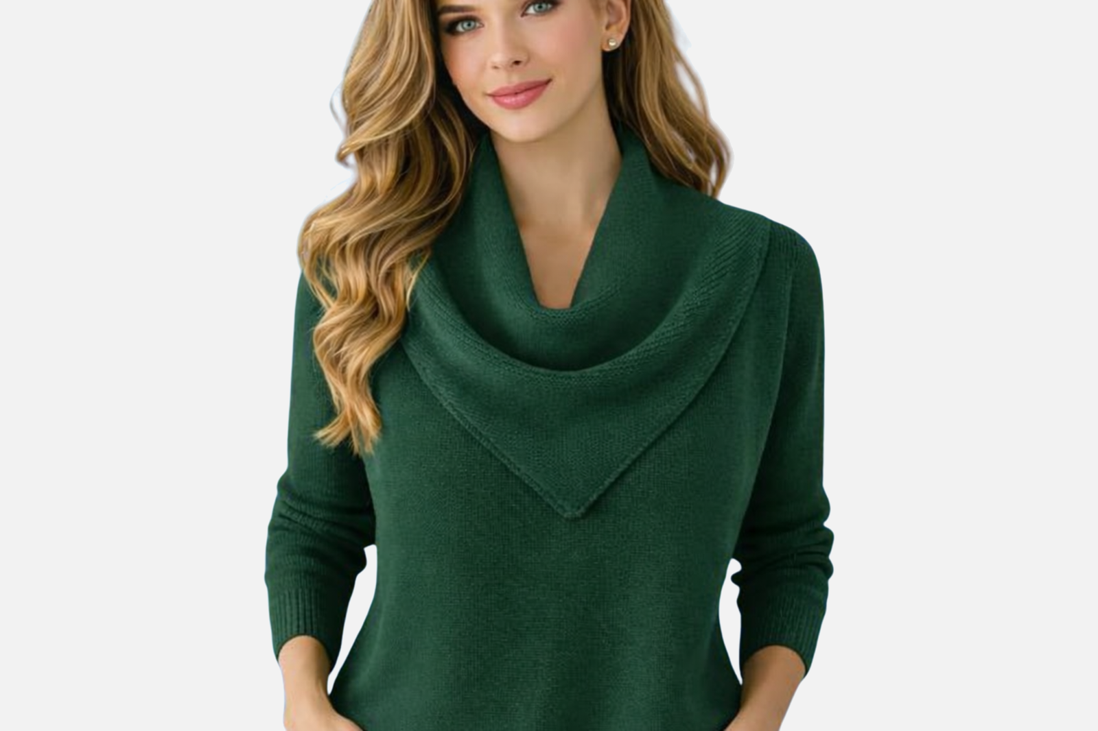 Triangle Neck Sweater