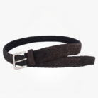 Women’s Woven Suede Belt