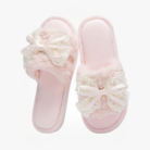 Women’s Lace Bow Slippers