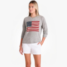 Women’s Seaspun Cashmere Flag Sweater