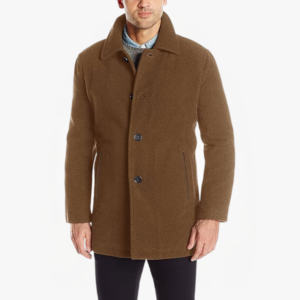 Men’s Wool Car Coat Elegant