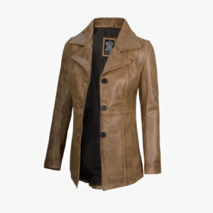 Leather Blazer Jacket