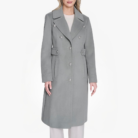 Women Military Wool Blend Overcoat