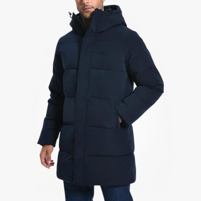 Long Winter Jacket Hooded