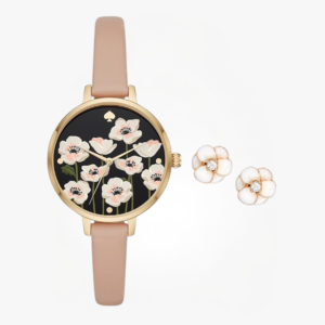 Women’s Floral Dial Watch