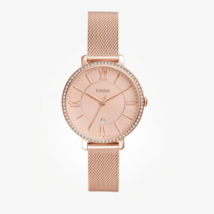 Fossil Women’s Jacqueline Rose Gold Watch