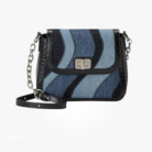 Retro Blue Crossbody Bag