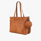 Leather Work Tote