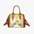 Hand Painted Leather Bag