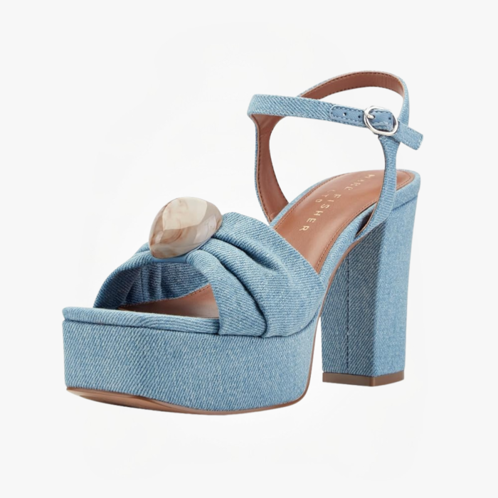 Women’s Denim Platform Heels