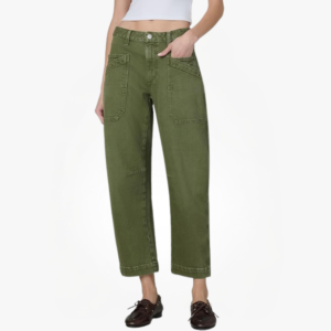 Women’s Double Pocket Barrel Jeans