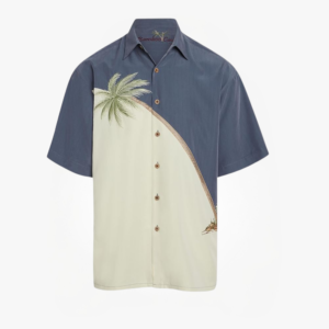 Mens Tropical Palm Resort Shirt