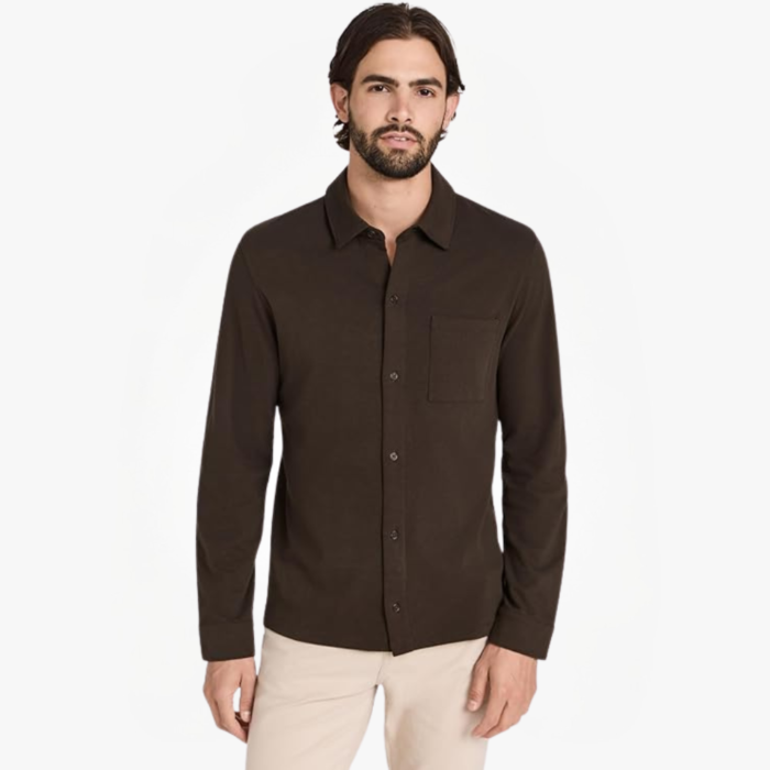 Men’s Sueded Jersey Shirt