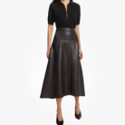 Women’s Real Lambskin Leather Skirt