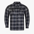 Men’s Armored Checkered Flannel Biker